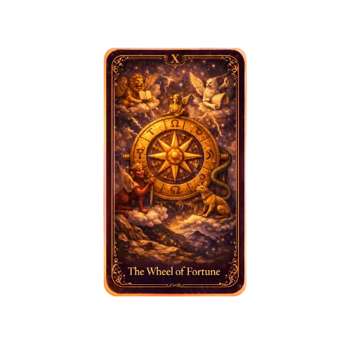 Tarot card illustration