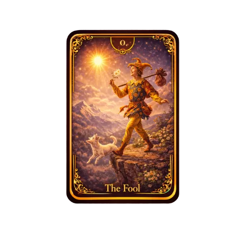 Tarot card illustration