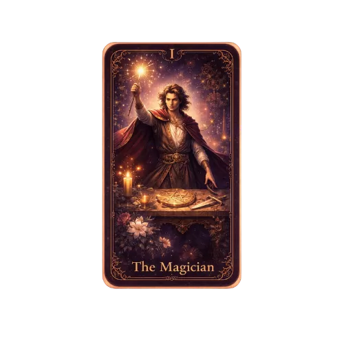 Tarot card illustration