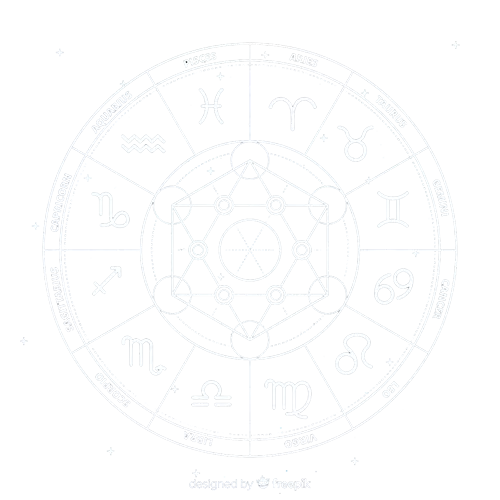 Decorative celestial graphic